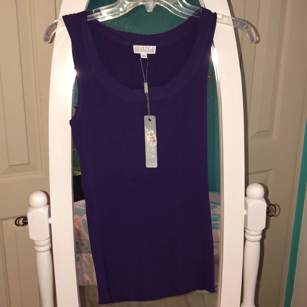 💜 NWT- Joseph A purple tank top 💜